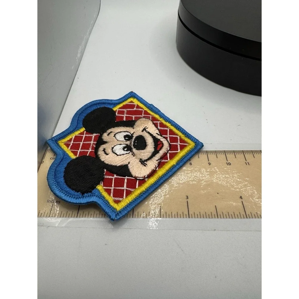 Vintage Mickey Mouse Character Patches Patch Walt Disney Productions
